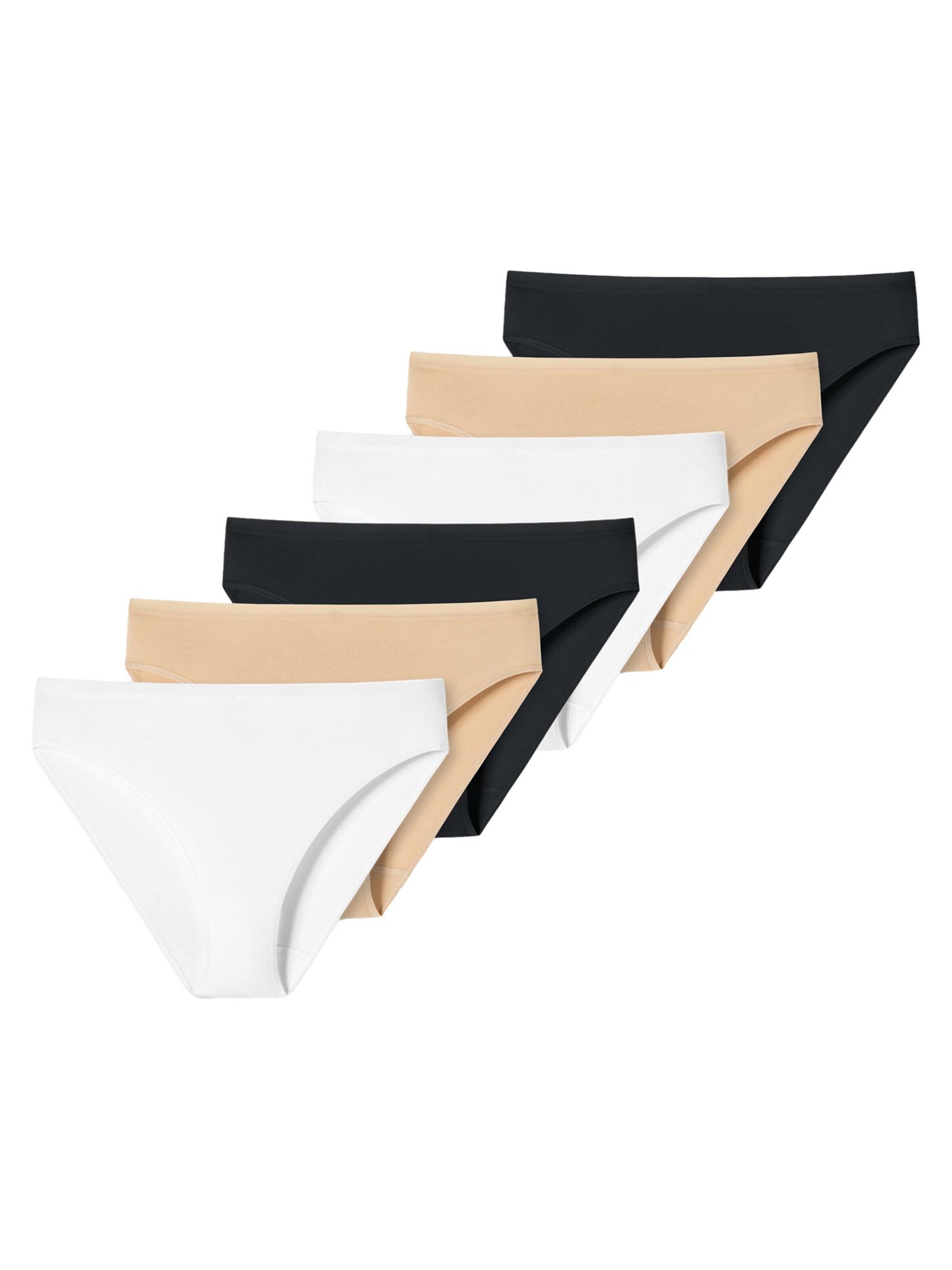 uncover by SCHIESSER Panty 'Cotton' in Mixed colors: front
