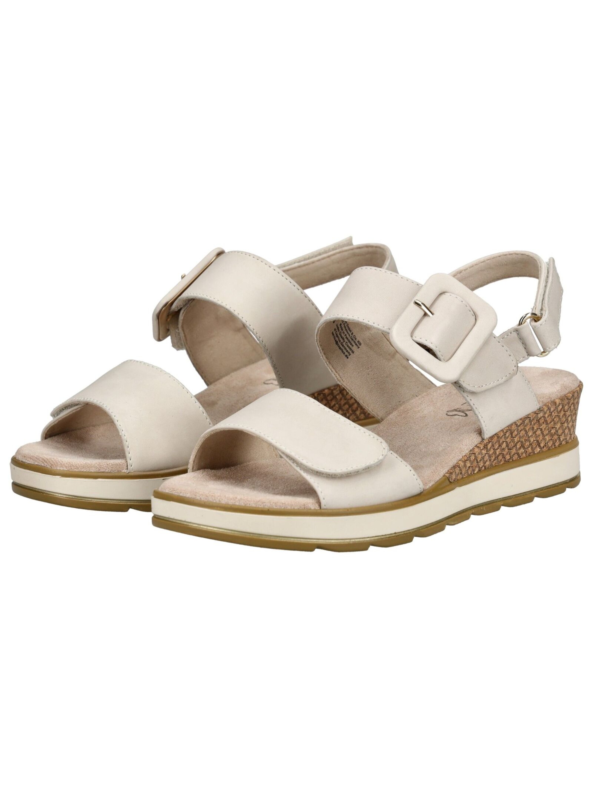 CAPRICE - Sandália em branco