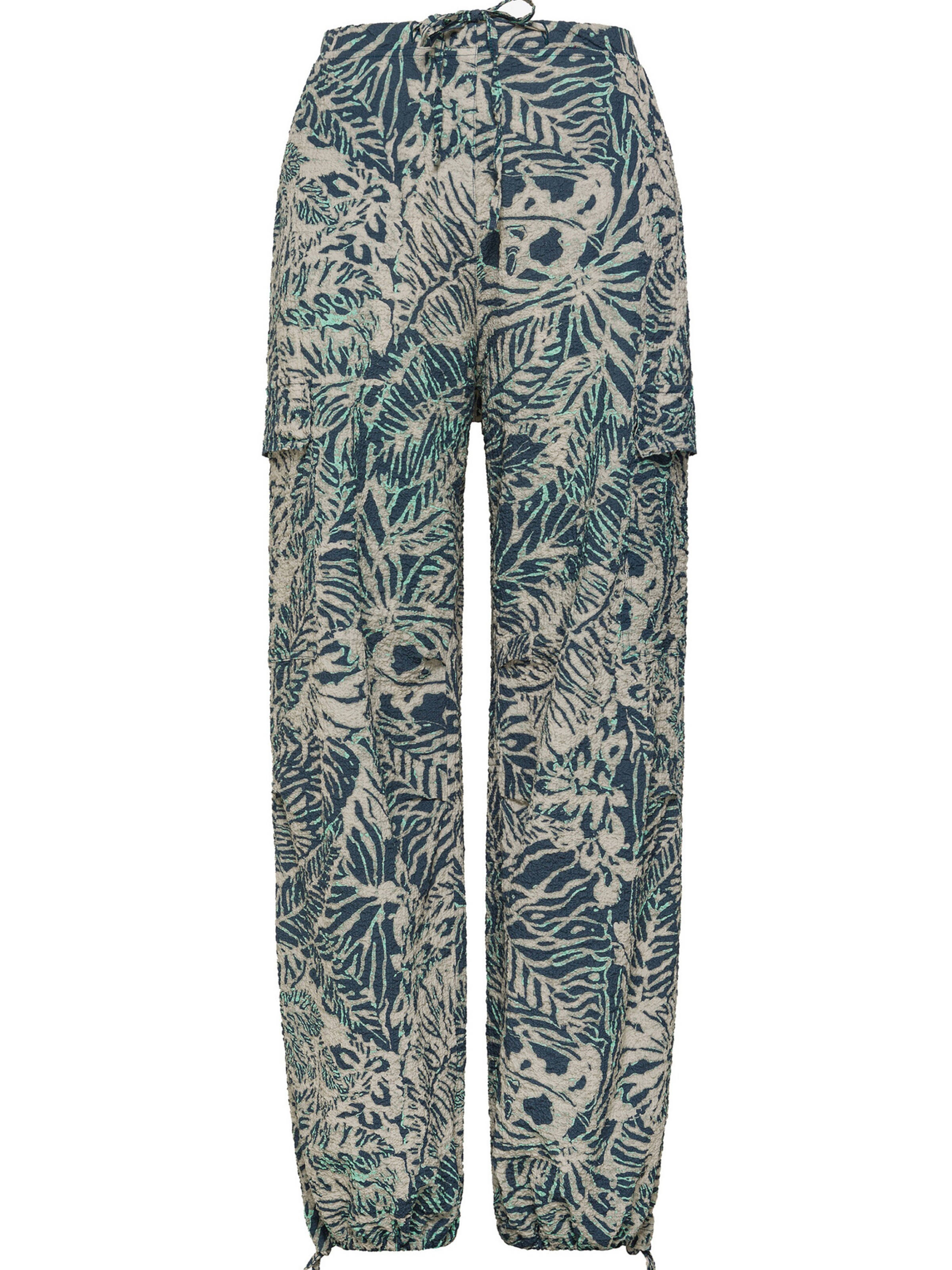 Wide leg Pantaloni cargo di DEHA in blu: frontale