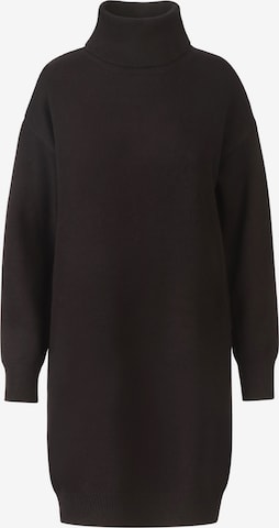 APART Strickkleid in Schwarz: Vorderseite