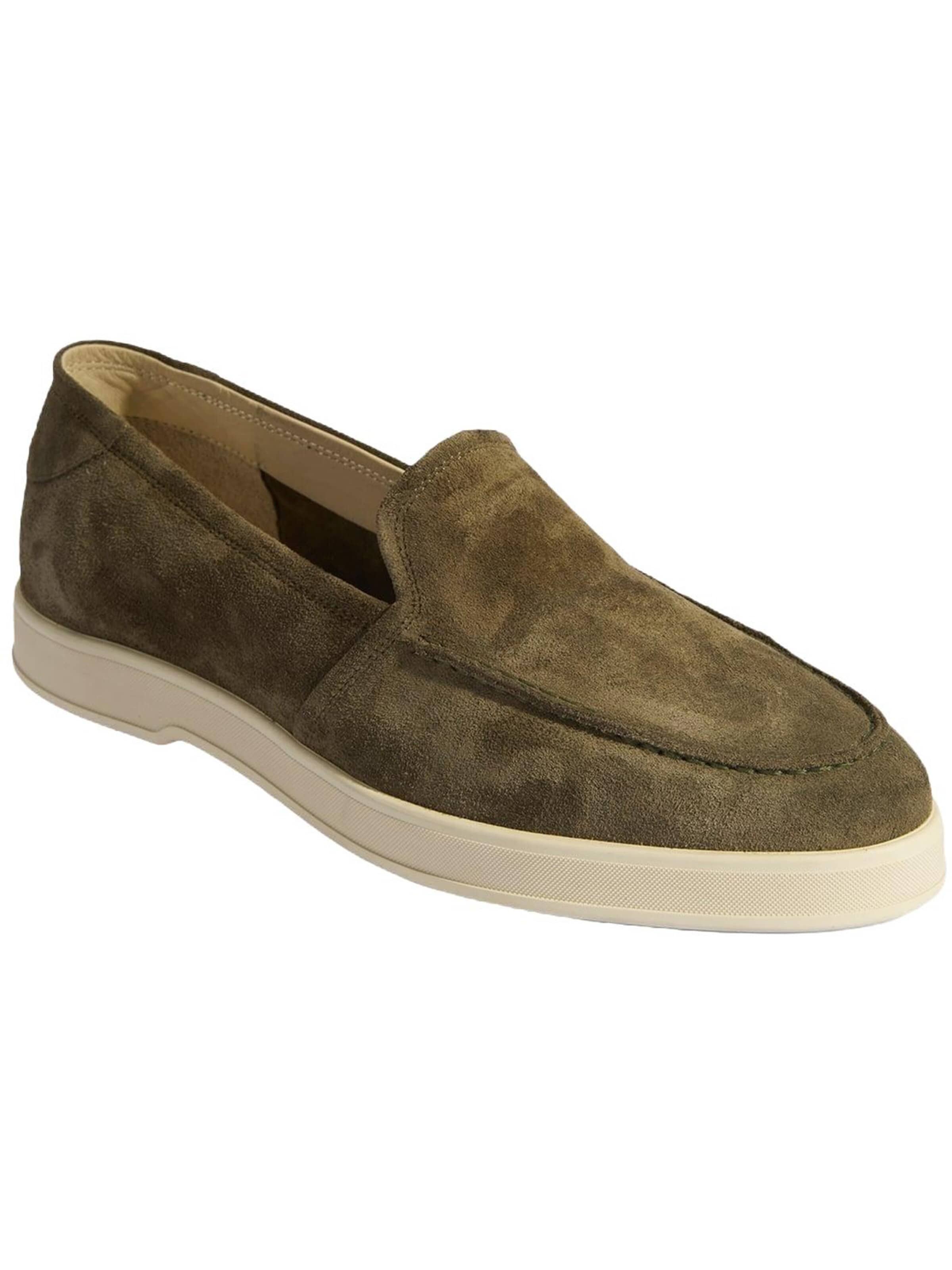 Desa Moccasins 'Slip-Ons' in Green: front