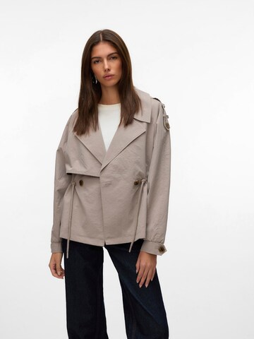 pilka VERO MODA Demisezoninis paltas: priekis