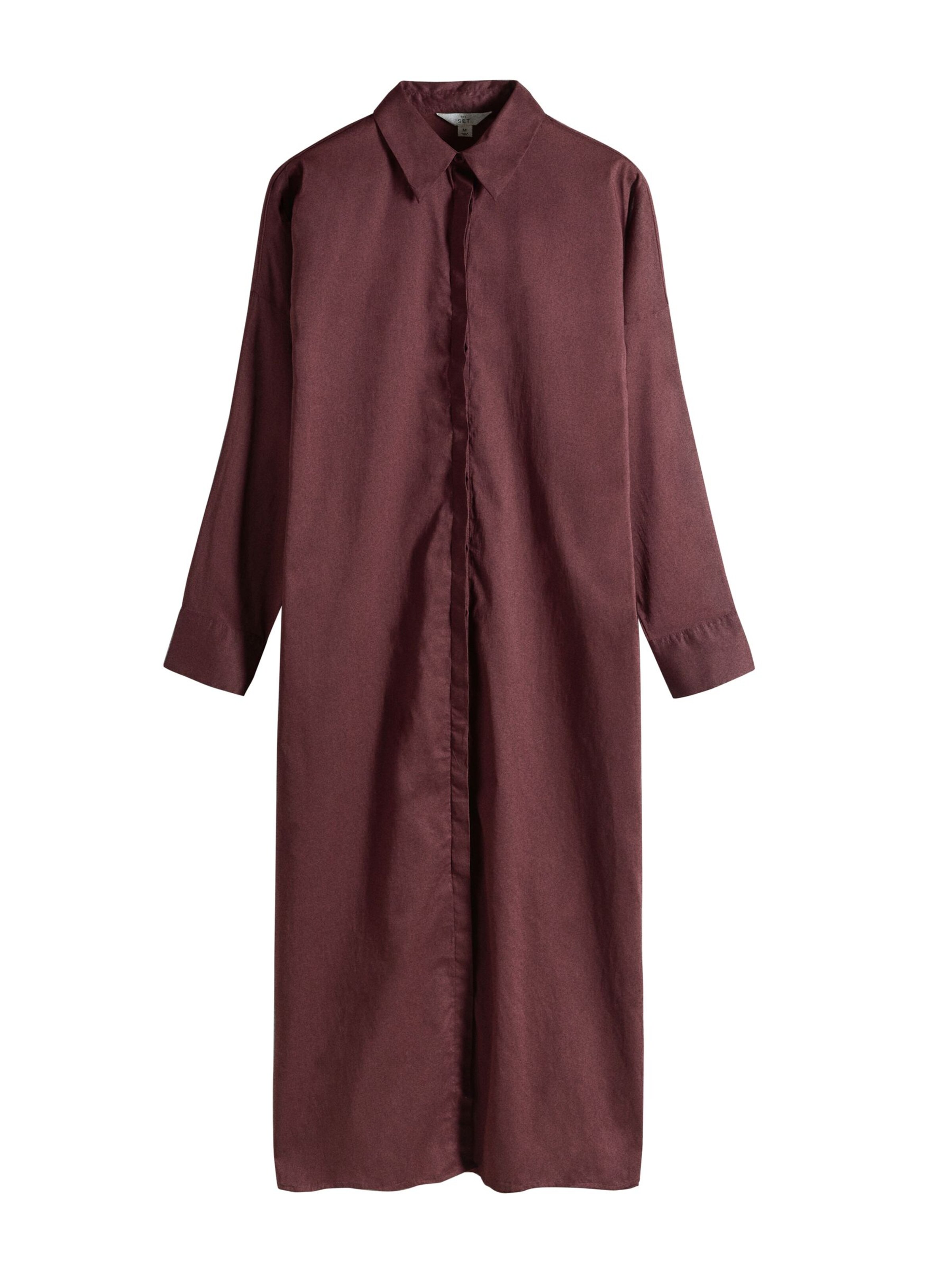 The Set Kleid in Braun