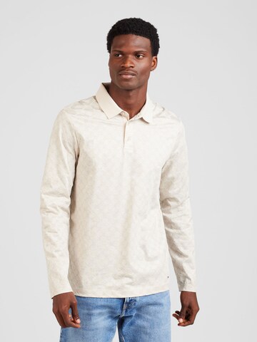 JOOP! Shirt 'Pasquale' in Beige: voorkant
