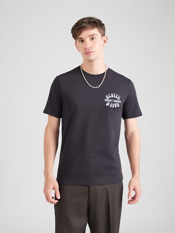 SCOTCH & SODA Футболка в Серый: спереди