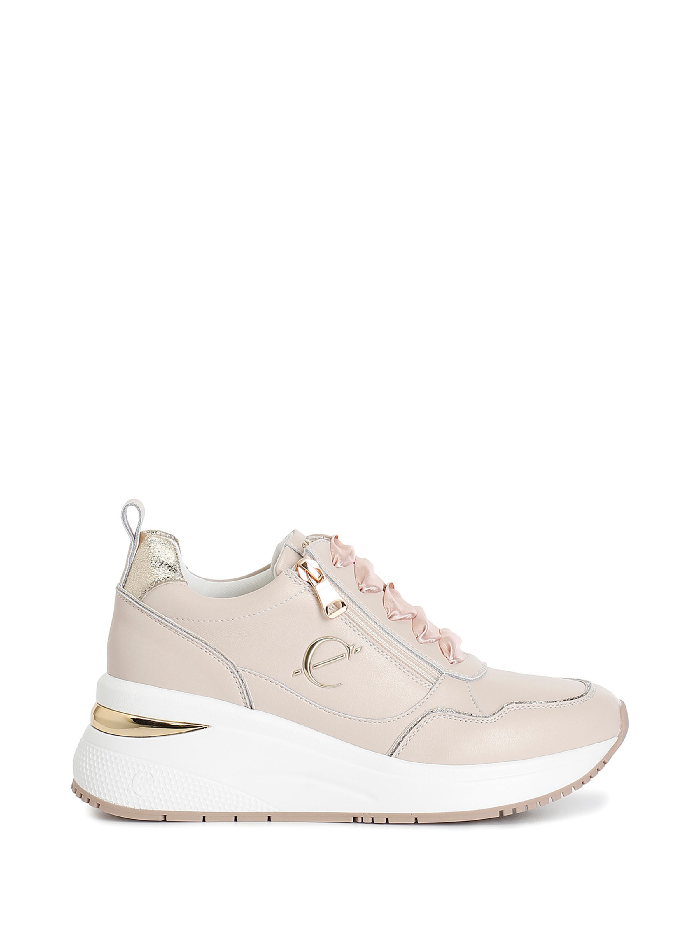 Sneaker bassa di CAFè NOIR in rosa: frontale