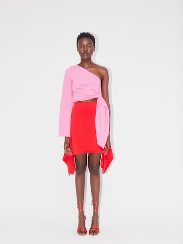 ABOUT YOU REBIRTH STUDIOS Skirt 'Atta' in Red: front