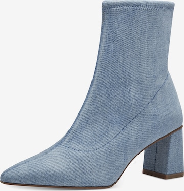 TAMARIS Ankle Boots in Blue: front