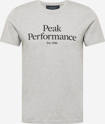 PEAK PERFORMANCE - Camiseta funcional 'Original' en gris: frente