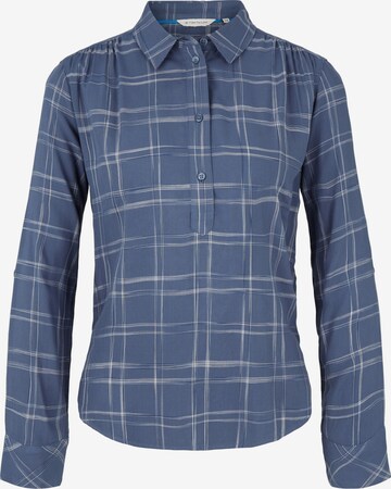 TOM TAILOR Blouse in Blue: front