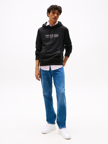 TOMMY HILFIGER Μπλούζα φούτερ 'Brand Love' σε μαύρο