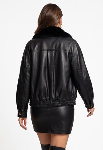 Veste mi-saison faina en noir