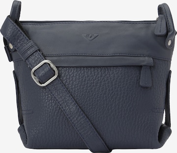 VOi Schoudertas 'Boston' in Blauw: voorkant