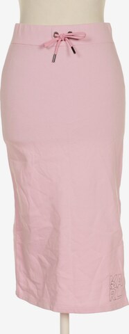 Karl Lagerfeld Skirt in XS in Pink: front
