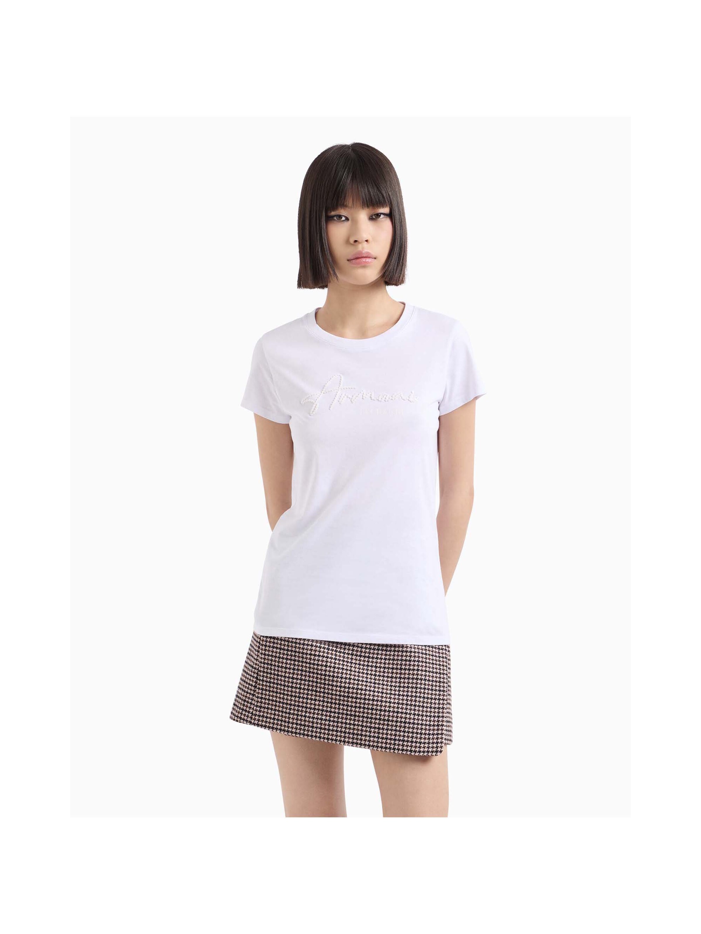 ARMANI EXCHANGE Shirt in White: front