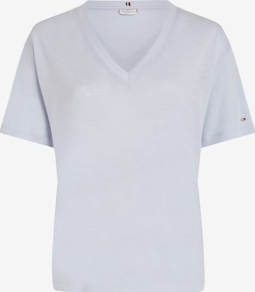 T-shirt TOMMY HILFIGER en bleu : devant