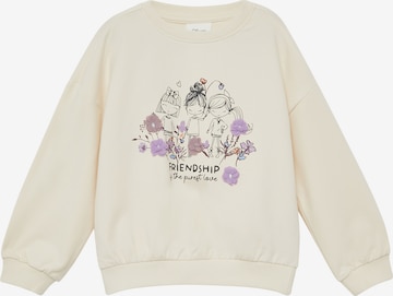 s.Oliver Sweatshirt in Beige: Vorderseite