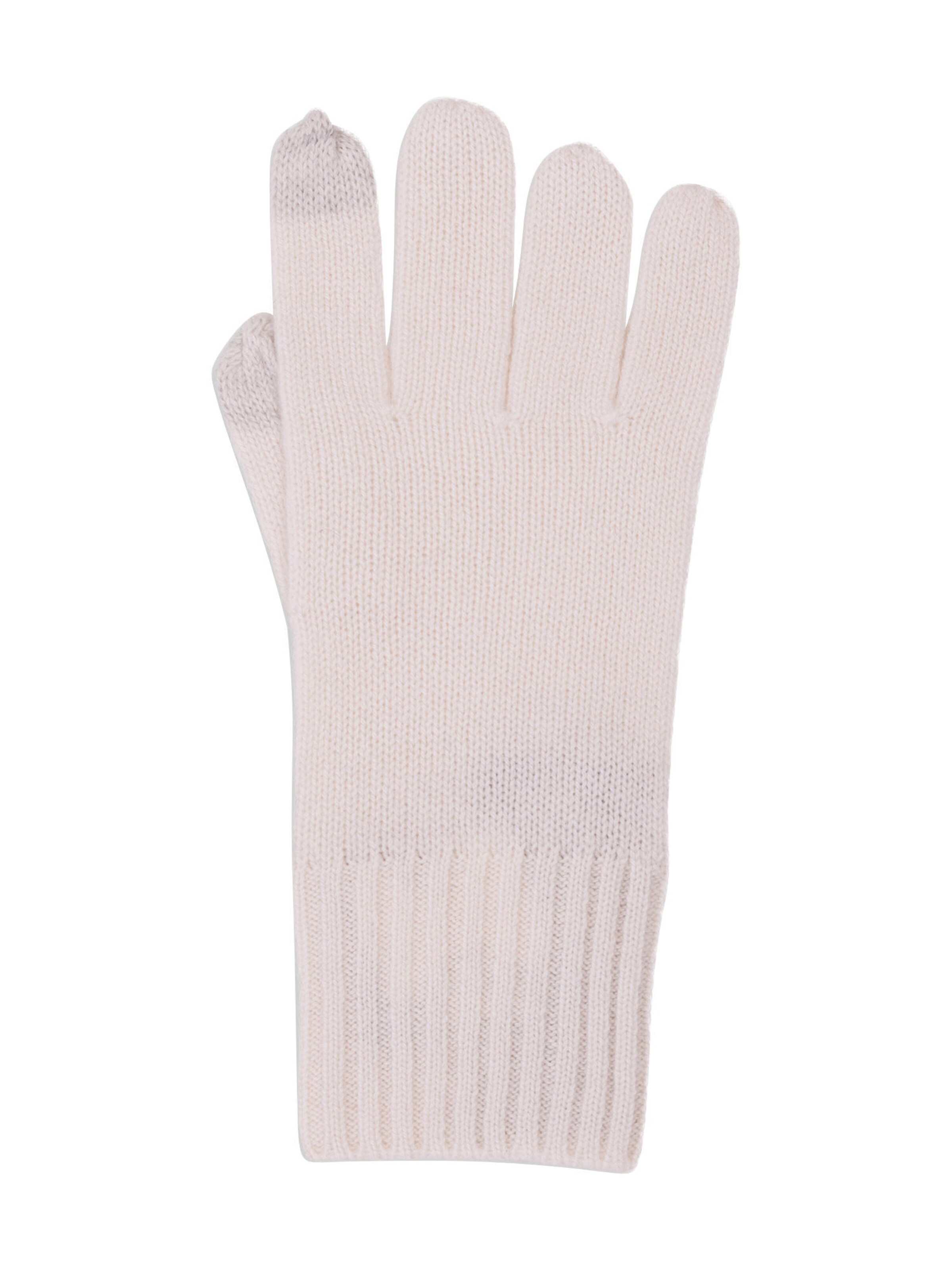 CASH-MERE.CH Sormikkaat värissä valkoinen