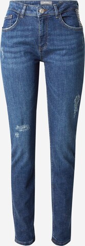 MOS MOSH Slimfit Jeans in Blauw: voorkant