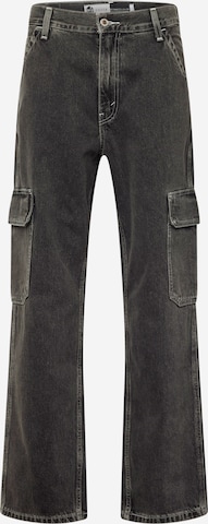 LEVI'S ® Cargo jeans 'Silvertab Loose Cargo' in Black: front
