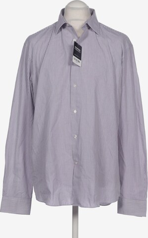 NEXT Button Up Shirt in XL in Purple: front
