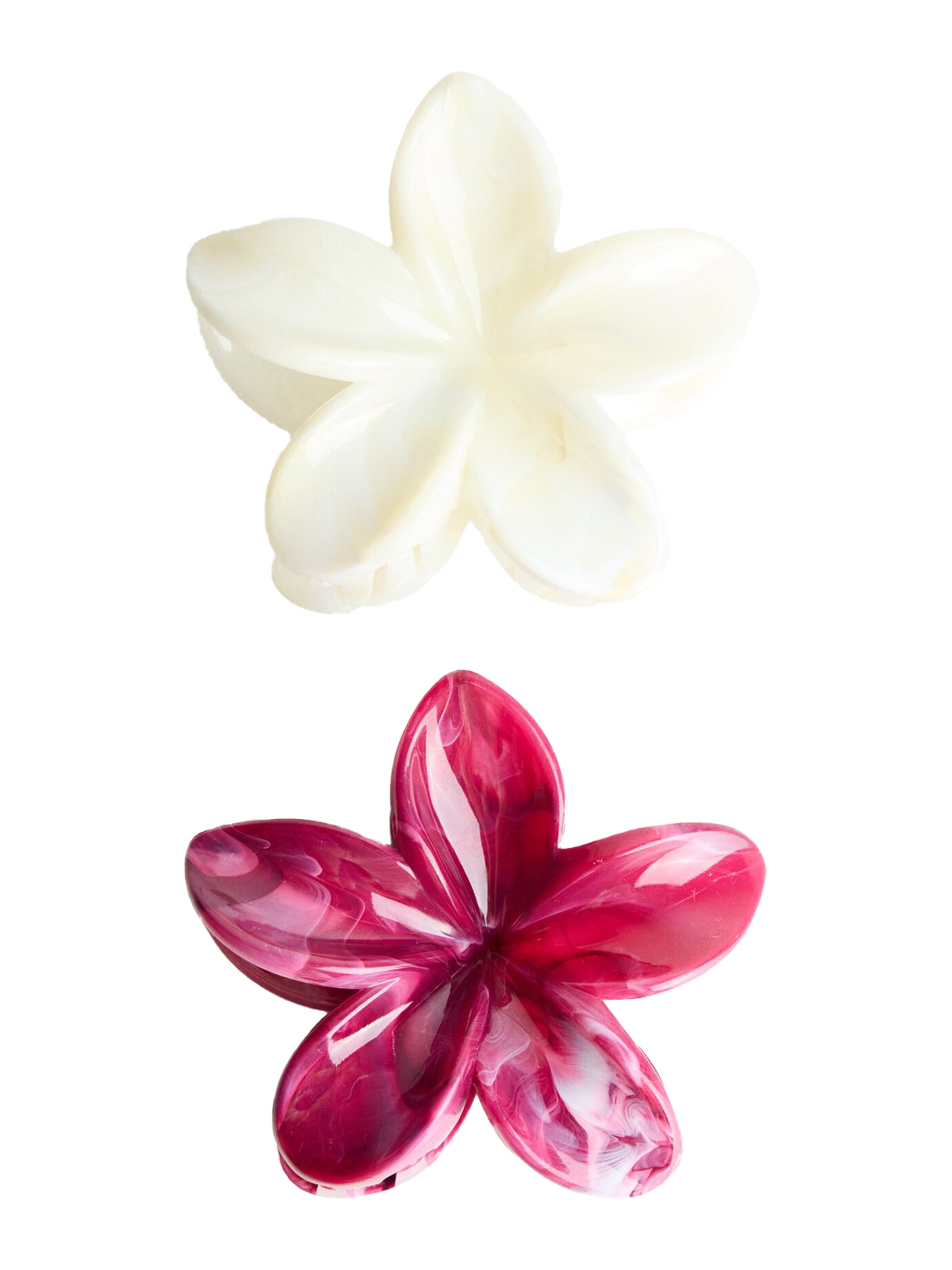 Bershka Hajékszerek 'HIBISCUS MARMOLEADO' - bézs: elől