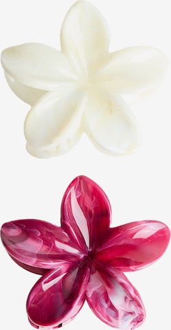 BershkaNakit za kosu 'HIBISCUS MARMOLEADO' - bež boja: prednji dio