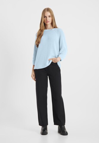 Frieda & Freddies NY Strickpullover Pullover in Blau