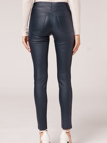 CALZEDONIA Skinny Jeans in Blue