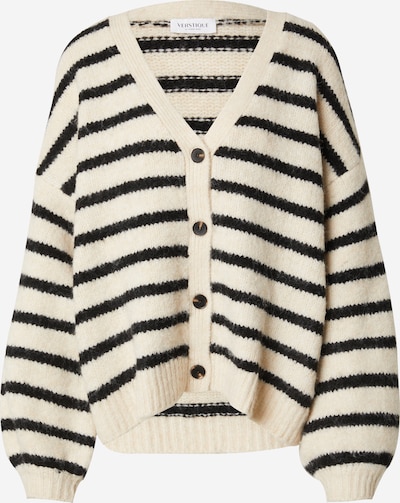 VERSTIQUE Strickjacke in M in beige / schwarz, Produktansicht