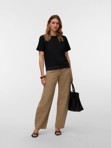 VERO MODA Shirt 'MILLE' in Schwarz