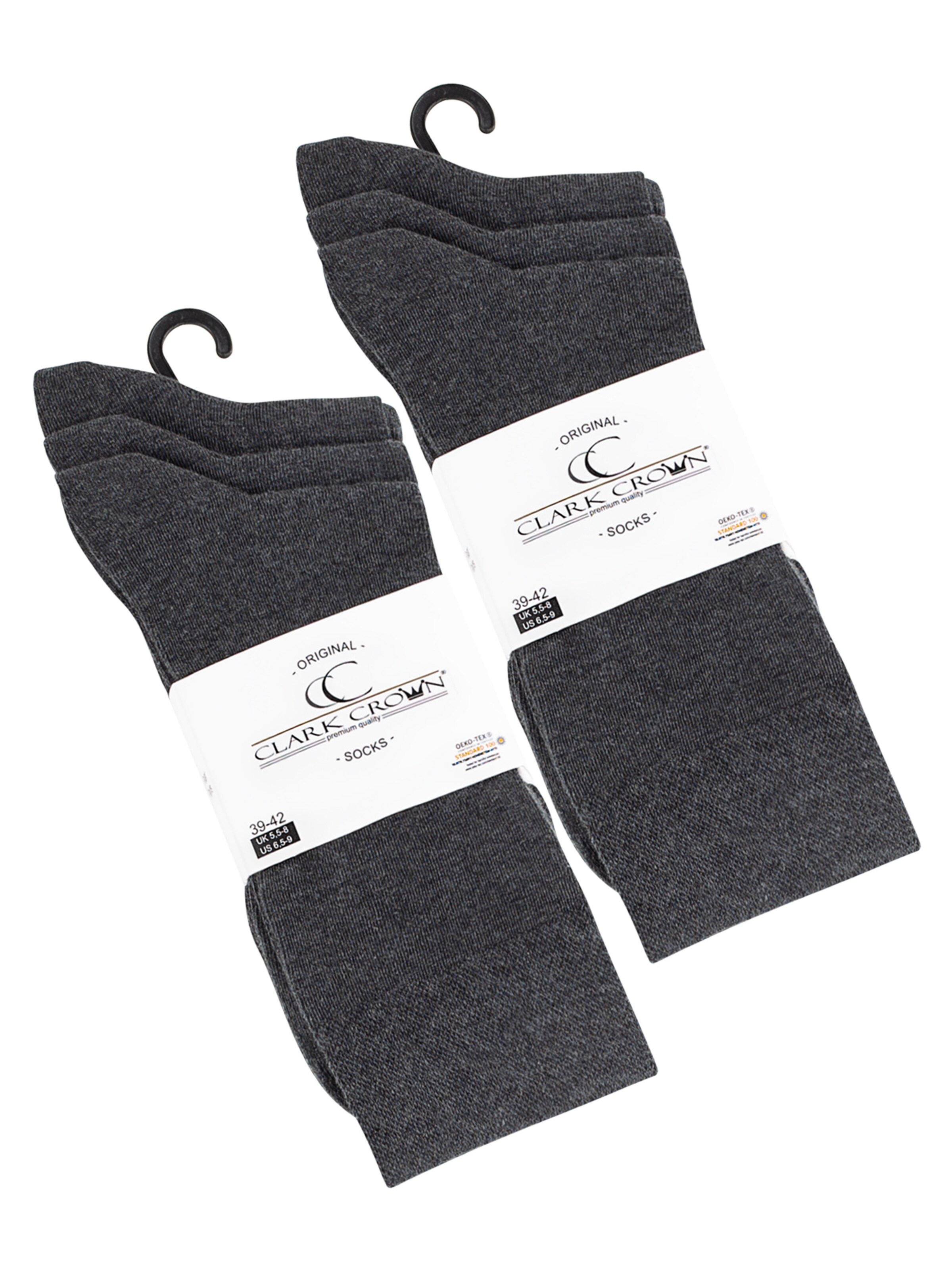 Clark Crown Socken in Grau