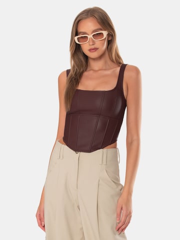 OW Collection Top 'AMARA' in Brown