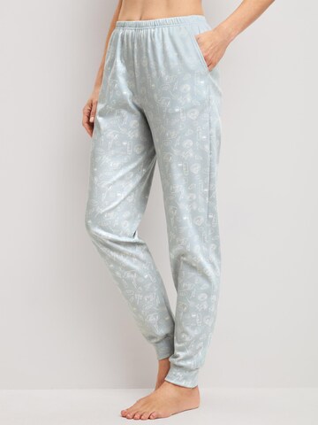 CALIDA Pyjamabroek 'Alpine M&M' in Blauw