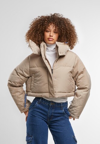 Veste d’hiver 'Aether' Pequs en beige : devant
