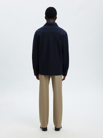 Veste mi-saison 'SLHOliver' SELECTED en bleu