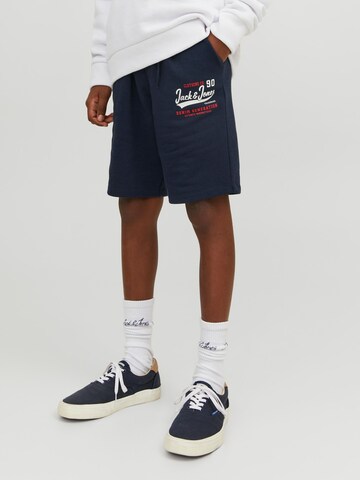 Jack & Jones Junior Regular Broek in Blauw: voorkant