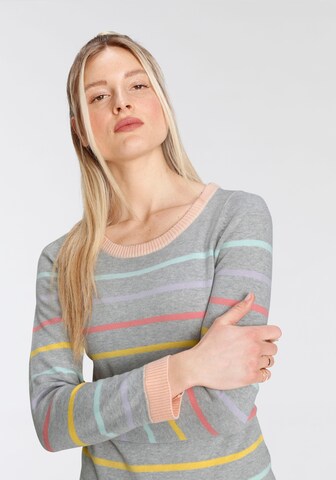 FLASHLIGHTS Pullover in Grau