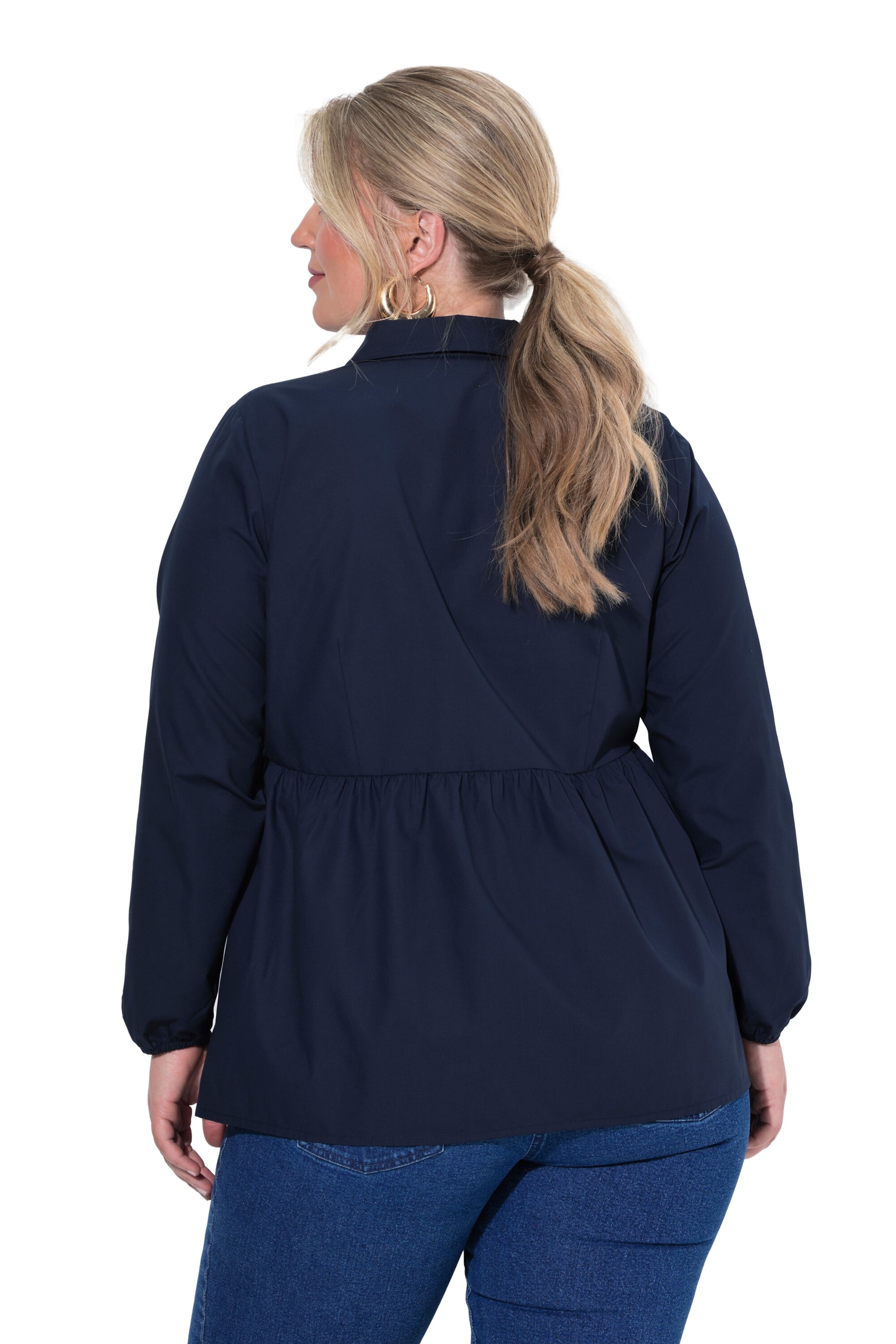 MIAMODA Blouse in Blue