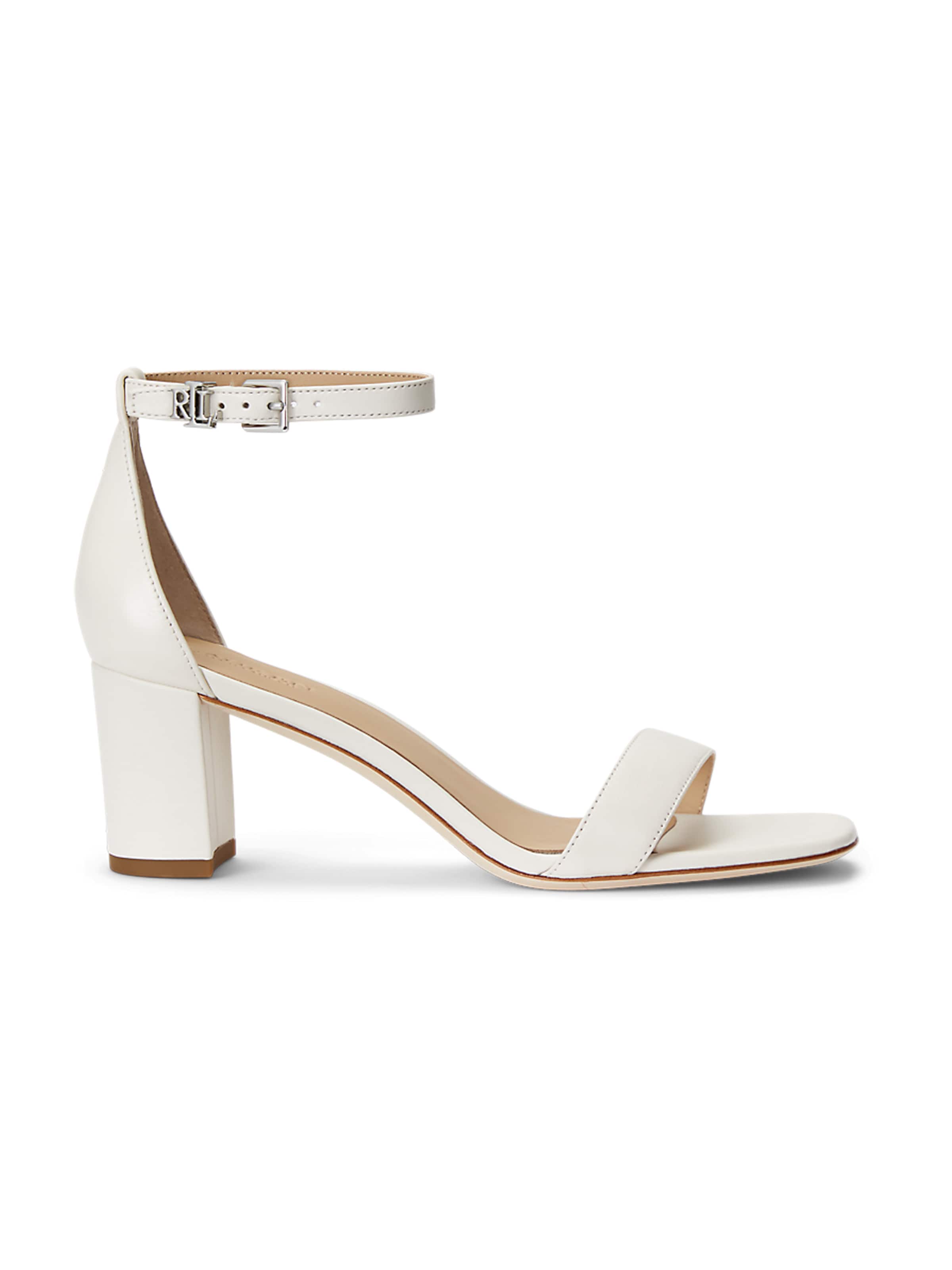 Lauren Ralph Lauren Σανδάλι με λουράκια 'LOGAN' σε λευκό