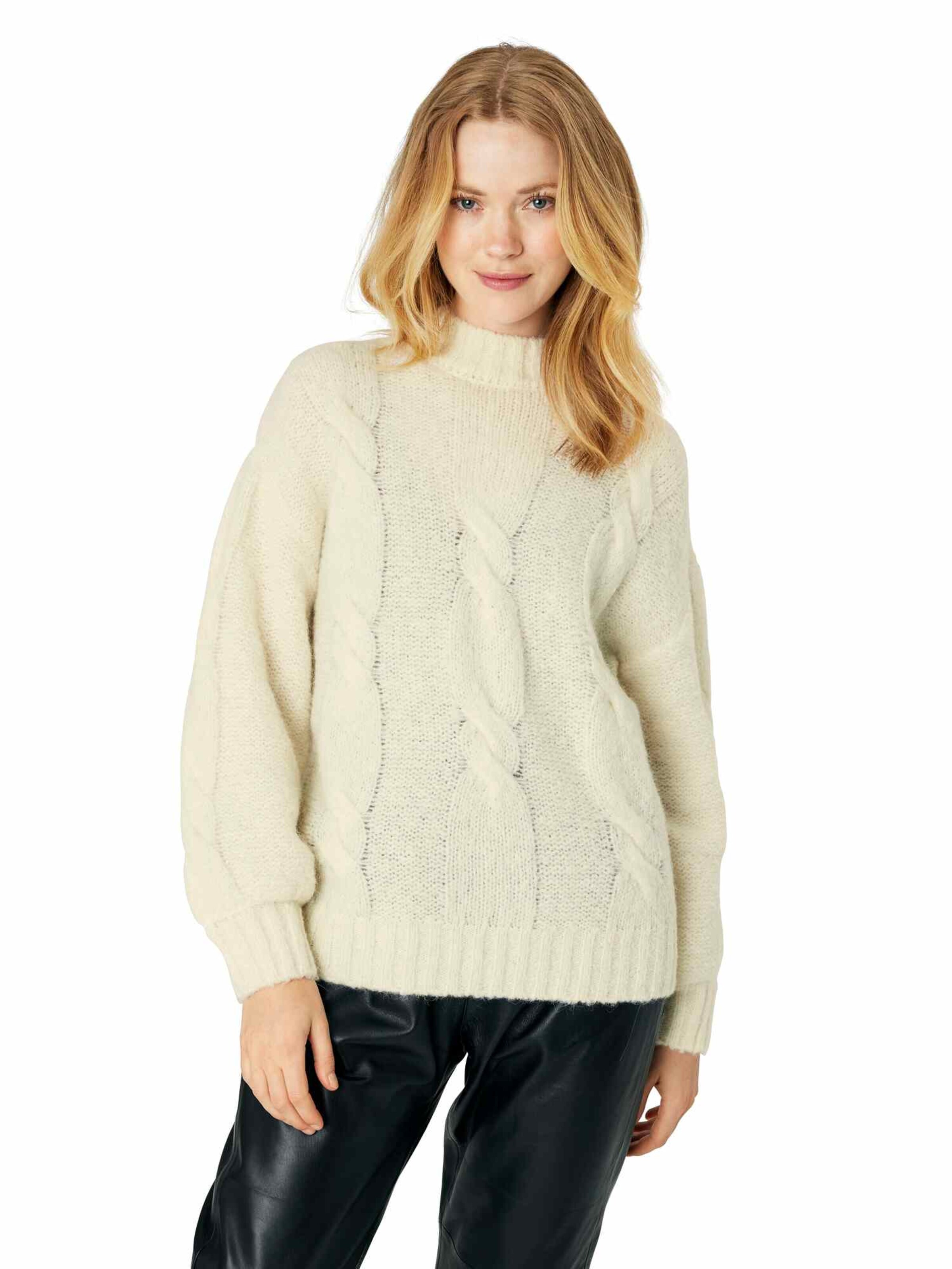 Pull-over 'Tone' Noa Noa en blanc : devant