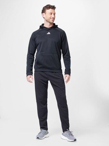 ADIDAS PERFORMANCE Sportsweatshirt 'Train' in Schwarz