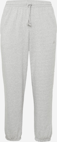 ADIDAS SPORTSWEAR Tapered Workout Pants 'All Szn' in Grey: front