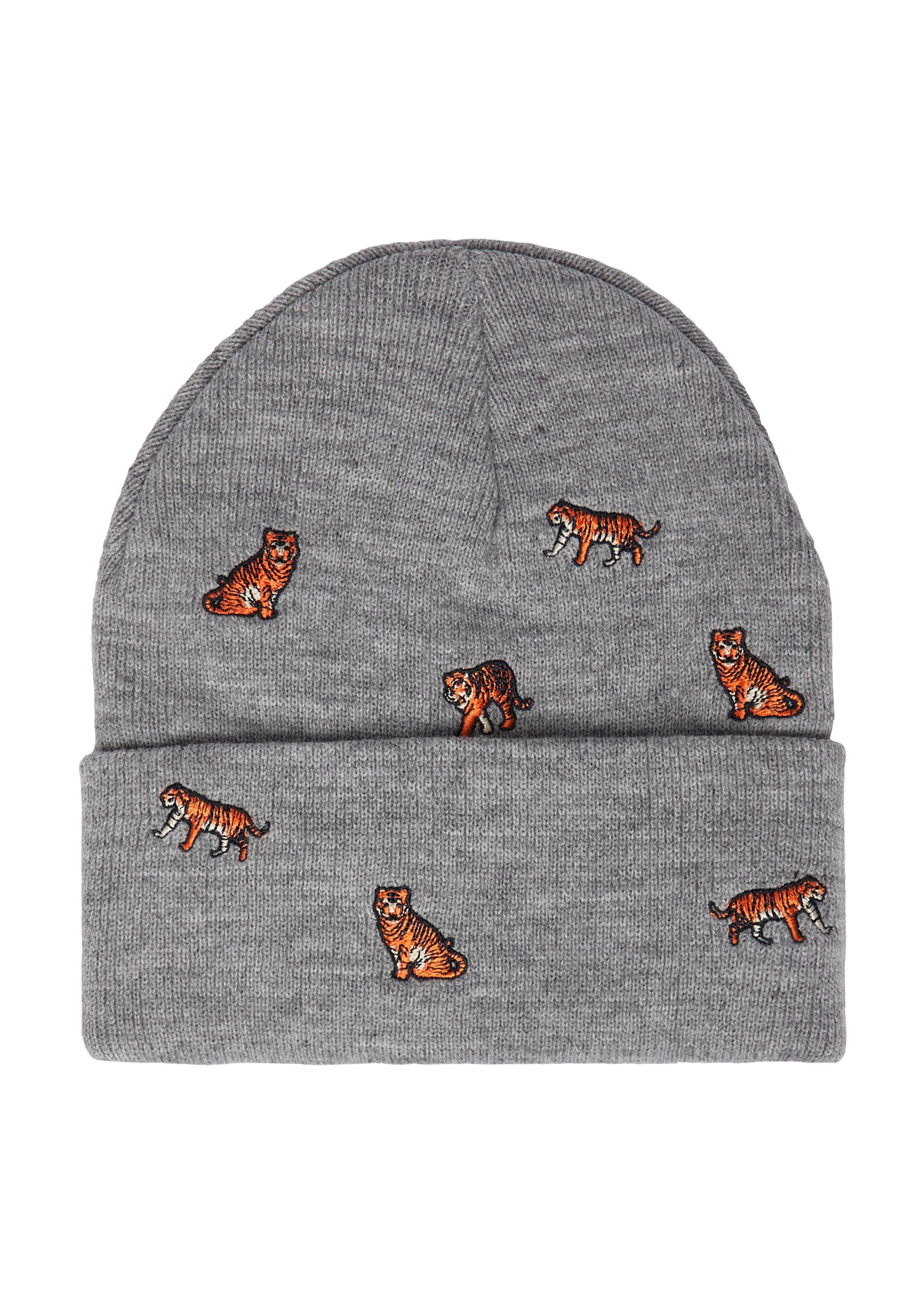 s.Oliver Mütze in Grau: Vorderseite
