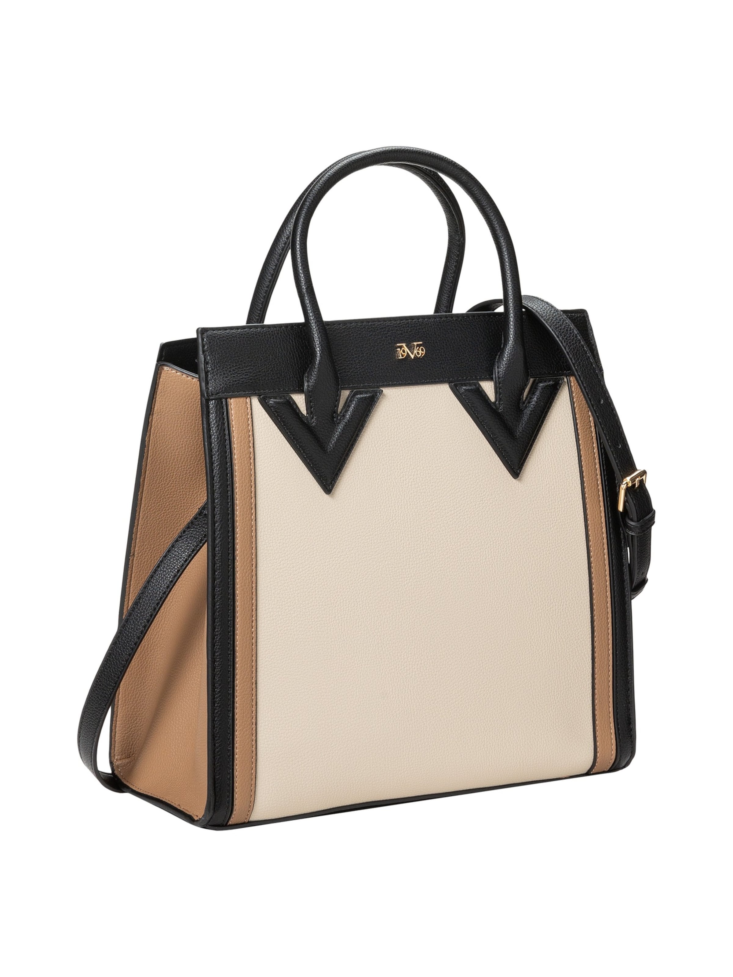 19V69 ITALIA Τσάντα χειρός 'Lotte' σε μπεζ