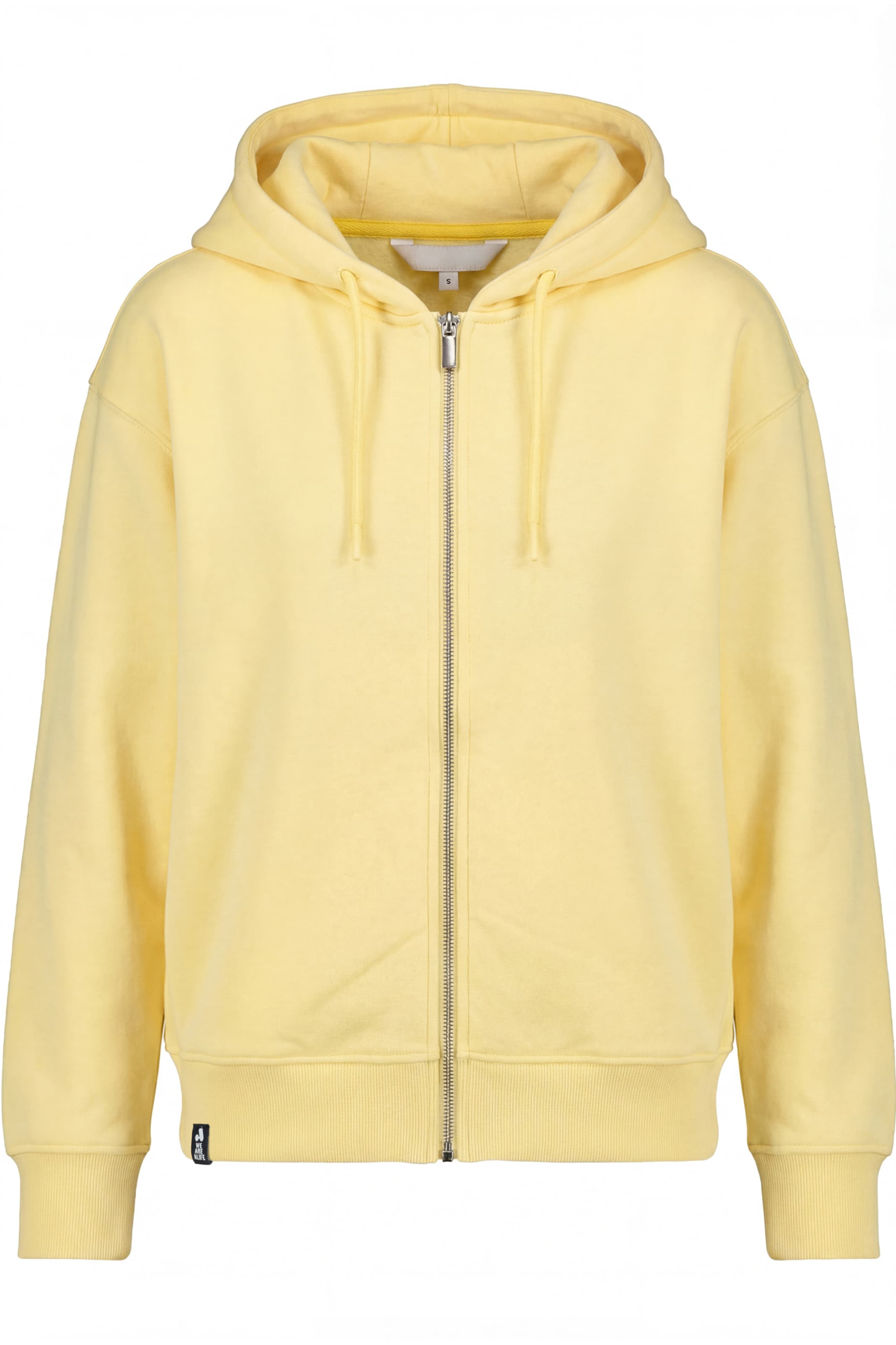 Veste de survêtement 'LivAK P' alife & kickin en jaune : devant