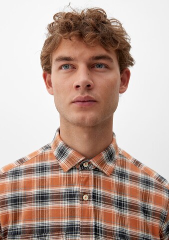 s.Oliver Regular fit Button Up Shirt in Orange