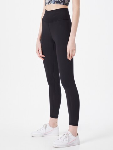 Skinny Pantaloni sportivi 'Optime' di ADIDAS SPORTSWEAR in nero: frontale