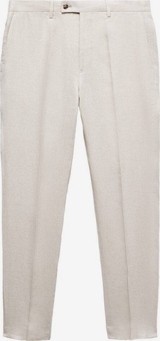 MANGO MAN Regular Hose 'Amalfi' in Beige: predná strana