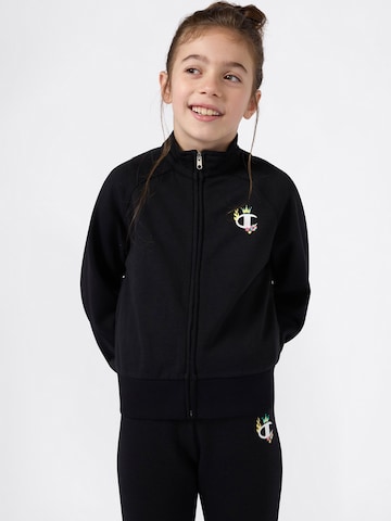 Giacca di felpa di Champion Authentic Athletic Apparel in nero: frontale